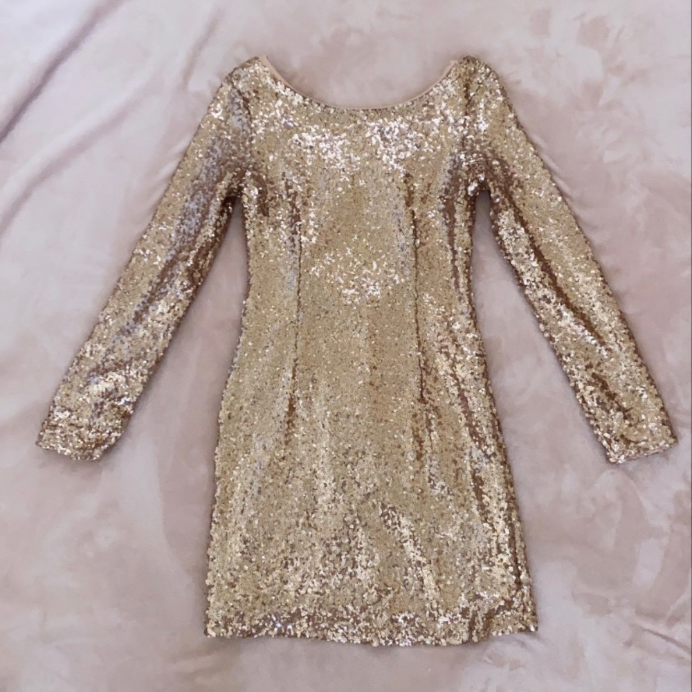 Sparkly Body Con Dress
